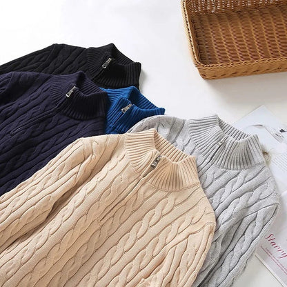 Sergio | Pullover con Zip Nordico