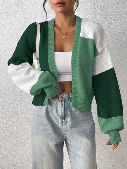 Evelina | Cardigan a blocchi di colore