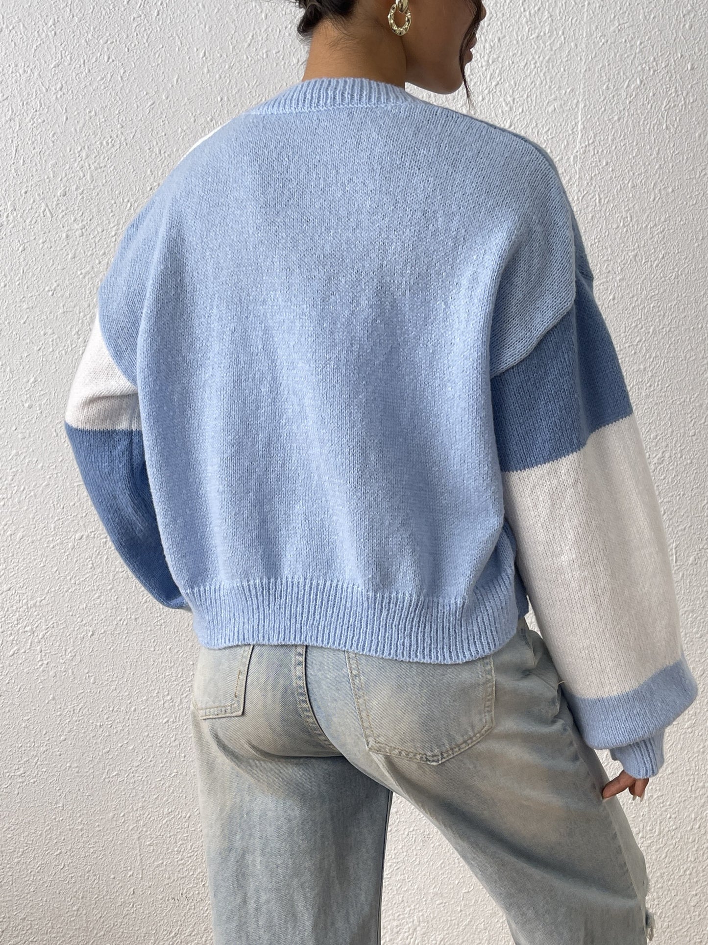 Evelina | Cardigan a blocchi di colore