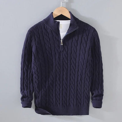 Sergio | Pullover con Zip Nordico
