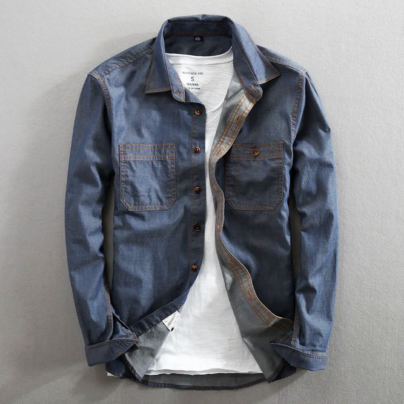 Simon | Camicia Leggera con Tasche Frontali