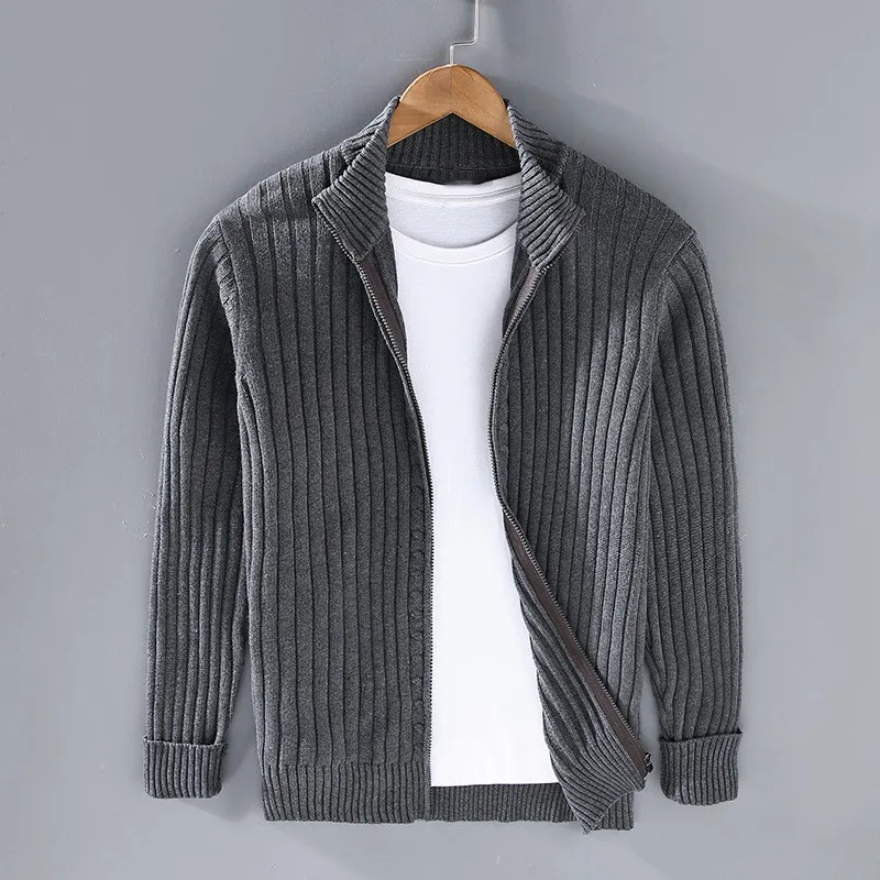 Sebastiano | Cardigan casual con zip