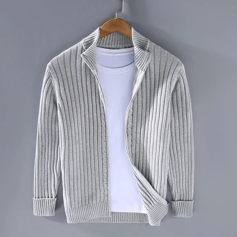 Sebastiano | Cardigan casual con zip