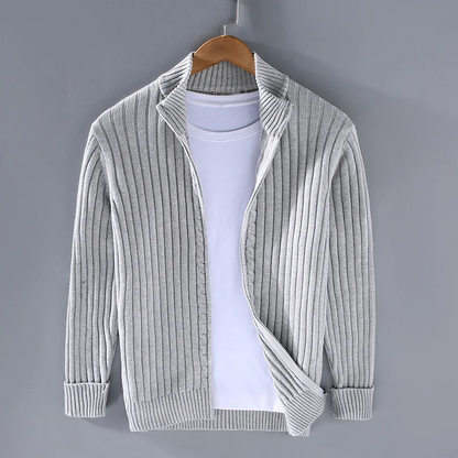 Sebastiano | Cardigan casual con zip