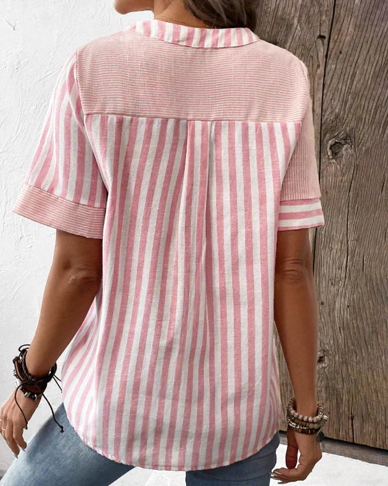 Matilde | Elegante camicia a righe