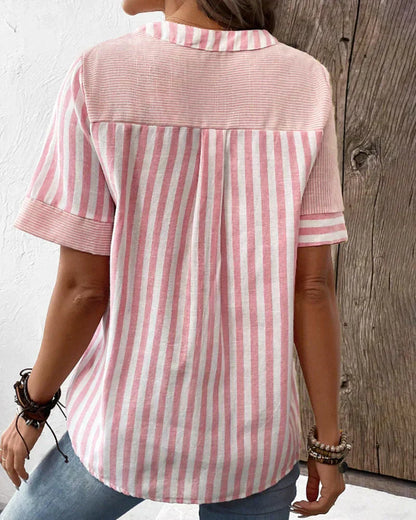 Matilde | Elegante camicia a righe