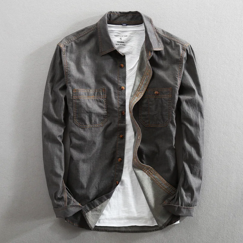 Simon | Camicia Leggera con Tasche Frontali