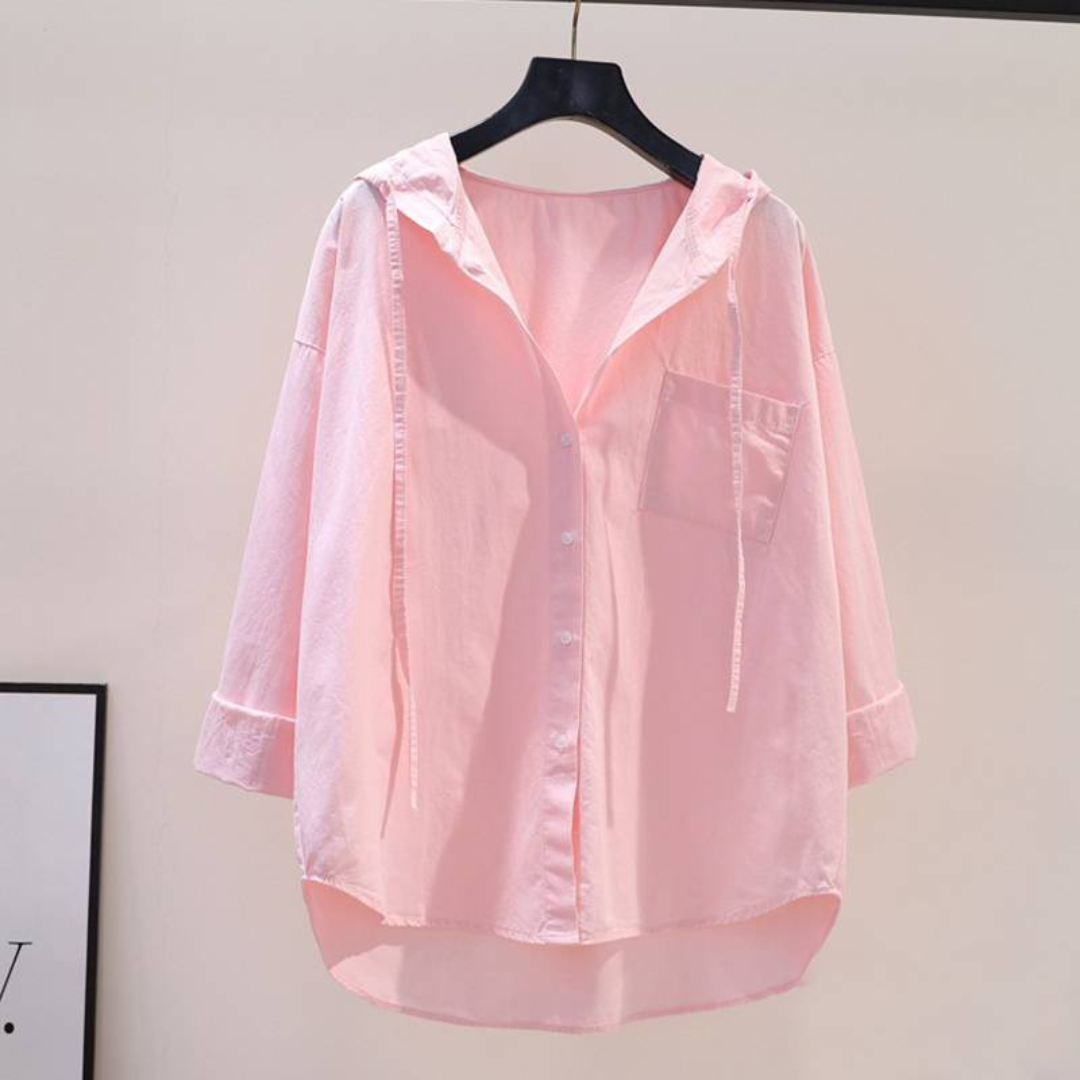 Luciana | Blusa con Cappuccio Casual