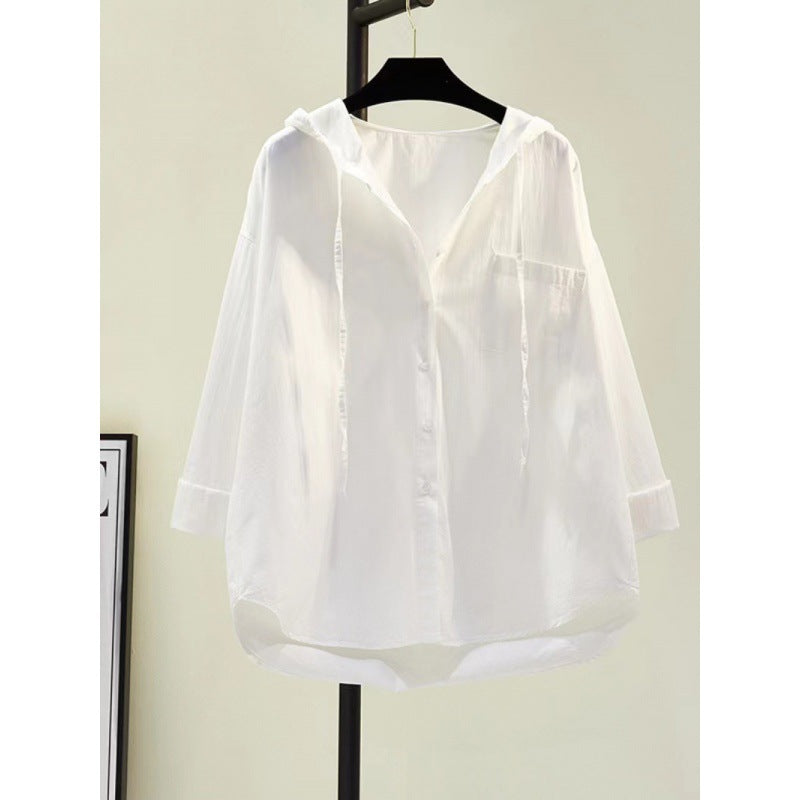 Luciana | Blusa con Cappuccio Casual