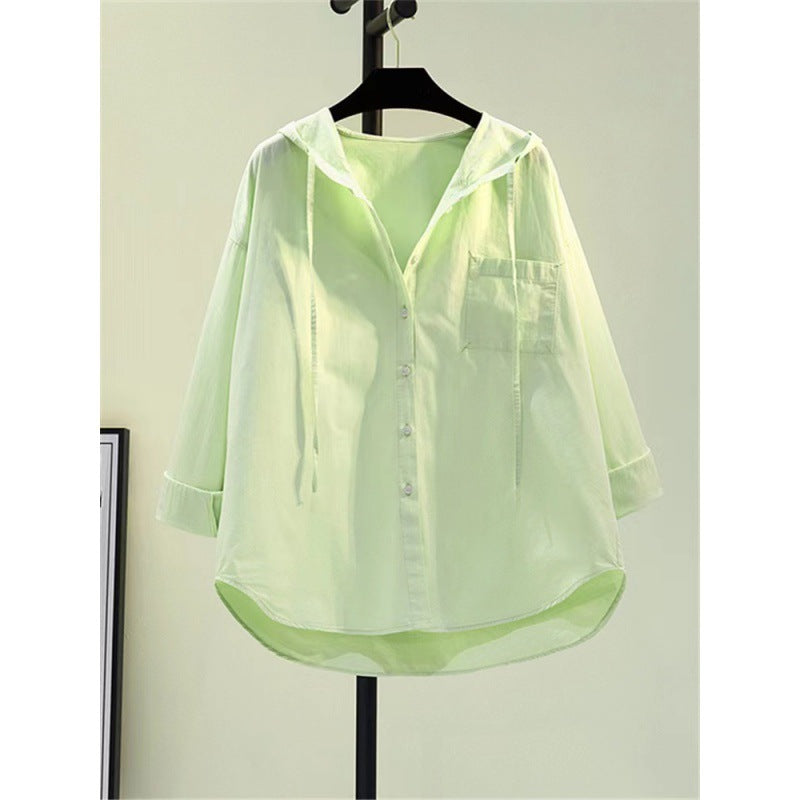 Luciana | Blusa con Cappuccio Casual