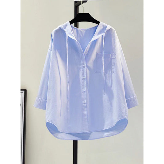 Luciana | Blusa con Cappuccio Casual