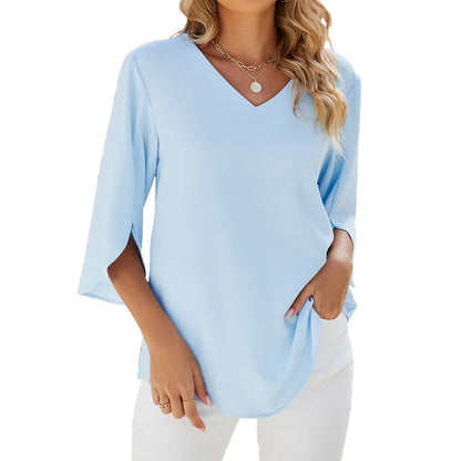 Roberta | Blusa con scollo a V