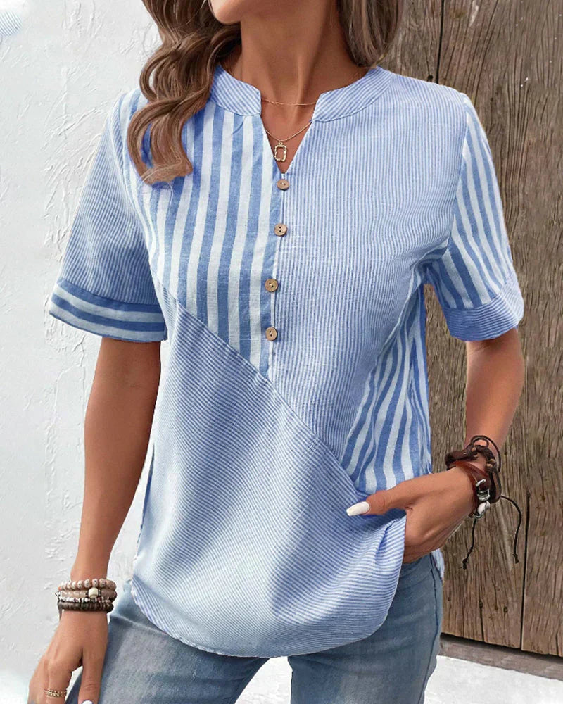Matilde | Elegante camicia a righe