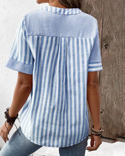 Matilde | Elegante camicia a righe