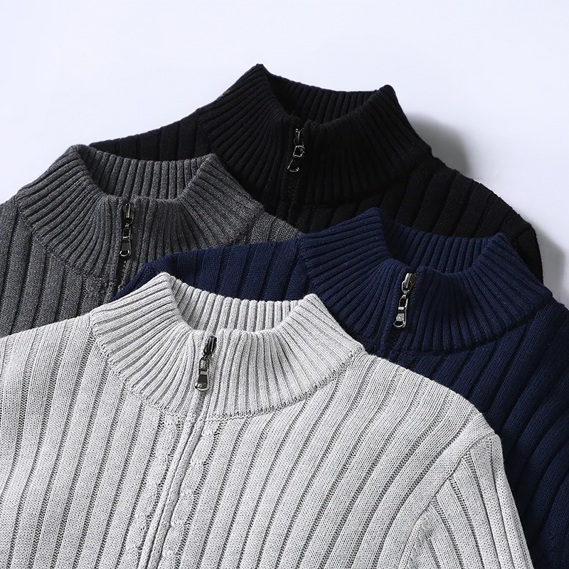 Sebastiano | Cardigan casual con zip