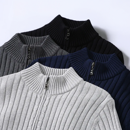 Sebastiano | Cardigan casual con zip