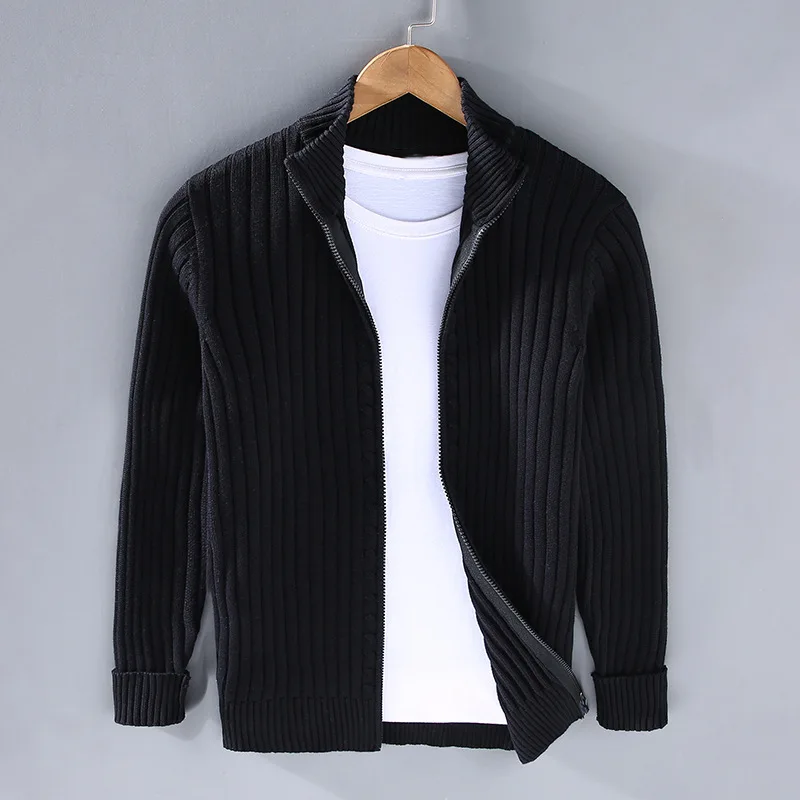 Sebastiano | Cardigan casual con zip
