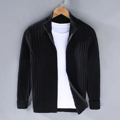 Sebastiano | Cardigan casual con zip